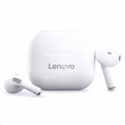 Lenovo Lenovo Bluetooth – Écouteurs LP40 Live Pods – blanc