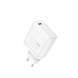 Wuw Chargeur Rapide 65W GaN - USB-C - Blanc C169