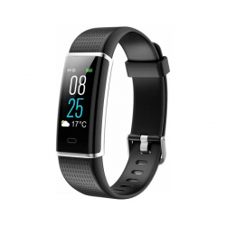 Montre connectée Fitness Tracker Letscom Noir
