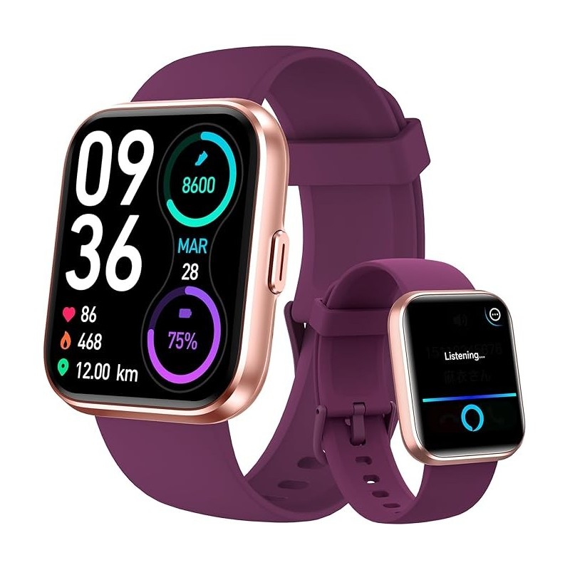 Letscom SmartWatch ID205G - VIOLET / DOREE