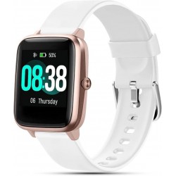 LETSCOM Letscom Montre connectée SmartWatch ID205G - Vert Clair / OR