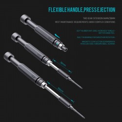 Boite à outils 100 en 1 TOURNEVIS PRECISION MAGNETIQUE