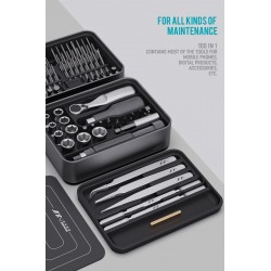Boite à outils 100 en 1 TOURNEVIS PRECISION MAGNETIQUE
