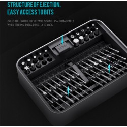 Boite à outils 100 en 1 TOURNEVIS PRECISION MAGNETIQUE