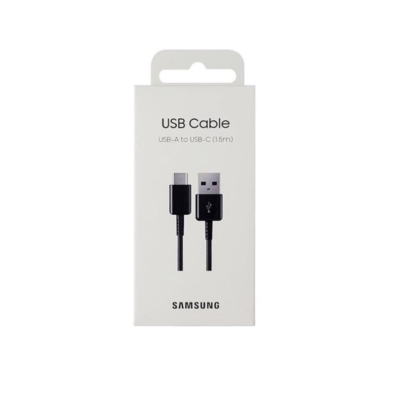 Samsung EP-DG930IBEGWW : Cable Samsung USB-C 1.5M - Noir - Blister