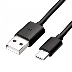 Samsung EP-DG930IBEGWW : Cable Samsung USB-C 1.5M - Noir - Blister