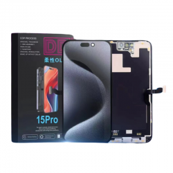 Apple Ecran iPhone 15 Pro (Soft Oled) DD - IC - Taille et Épaisseur d’Origine