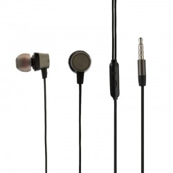 ECOUTEURS FILAIRES JACK 3.5" NOIR