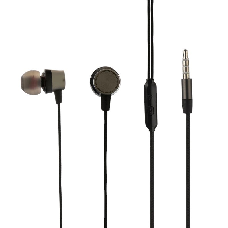 ECOUTEURS FILAIRES JACK 3.5" NOIR