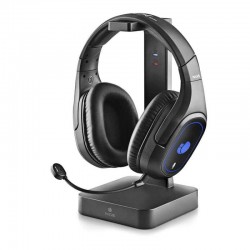 NGS Casque Gaming Bluetooth Avec Micro et Lumière LED 2,4 GHZ - Noir - NGS