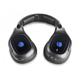 NGS Casque Gaming Bluetooth Avec Micro et Lumière LED 2,4 GHZ - Noir - NGS