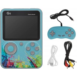 Console de Jeu Vidéo Portable G5 Écran IPS 3" - Bleu