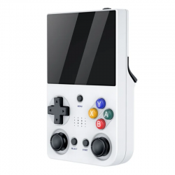 Console de Jeu Vidéo Portable M21 Écran IPS 3,5" 64 Go - Blanc