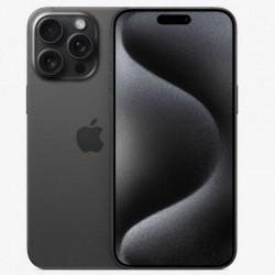 Apple iPhone 15 Pro Max 256 Go Titane Noir - Comme Neuf (Jamais Activé Batterie 100%)