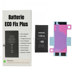 Apple Batterie iPhone 12 mini (ECO Fix Plus) 130% Plus Durable - Aucun Pop-up / État 100%