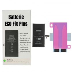 Apple Batterie iPhone 14 (ECO Fix Plus) 130% Plus Durable - Aucun Pop-up / État 100%