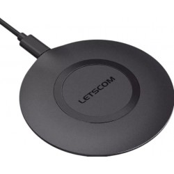 LETSCOM Letscom Super P - Chargeur Sans fil Ultra Slim Noir