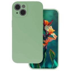 Apple IPHONE 17 - Silicone Vert Clair Avec Protection Lentille