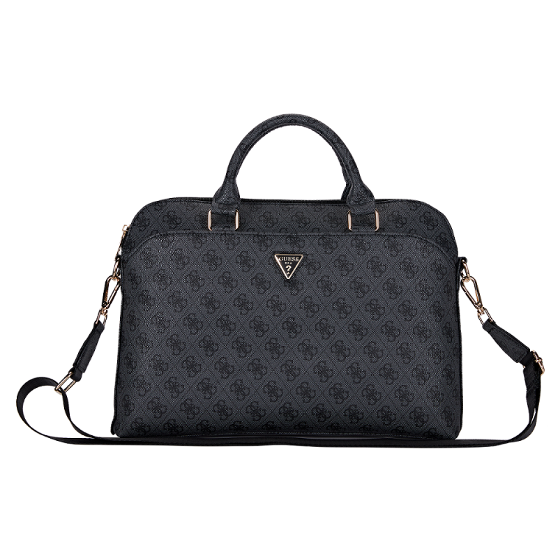 Guess GUESS : Sacoche PU 4G 13"/14"/15" avec logo triangulaire, GRIS (pour laptop 13"/14"/15", documents...) Guess GUESS : Sacoche PU 4G 13"/14"/15" avec logo triangulaire, GRIS (pour laptop 13"/14"/15", documents...)