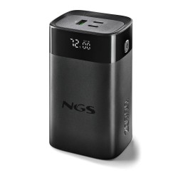 NGS PowerBank NGS Twix 20 Charge Rapide 65W 20000mAh pour Ordinateur et Téléphone Noir