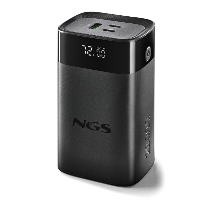 NGS PowerBank NGS Twix 20 Charge Rapide 65W 20000mAh pour Ordinateur et Téléphone Noir