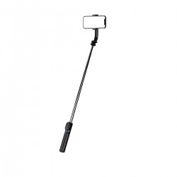 Devia : Perche à selfie Bluetooth (C10) - Noir (Avec Trépied)