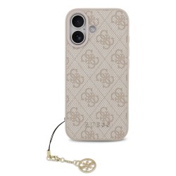Apple Guess IPhone 17 Pro - Coque Magsafe 4G Charm - Rose