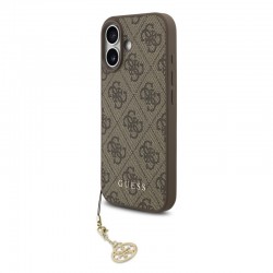Apple Guess IPhone 17 Pro Max - Coque Magsafe 4G Charm - Marron