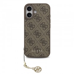 Apple Guess IPhone 17 Pro Max - Coque Magsafe 4G Charm - Marron