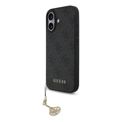 Apple Guess IPhone 17 Pro - Coque Magsafe 4G Charm - Gris