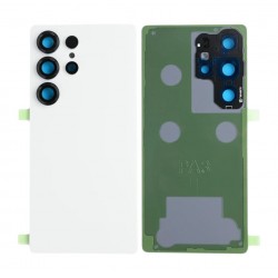 Samsung Samsung Galaxy S25 Ultra 5G S938 Cache Batterie Blanc + Lentille - (sans logo)