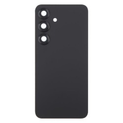 Samsung Samsung Galaxy S25 (S931B) Cache Batterie Noir + Lentille - (sans logo)