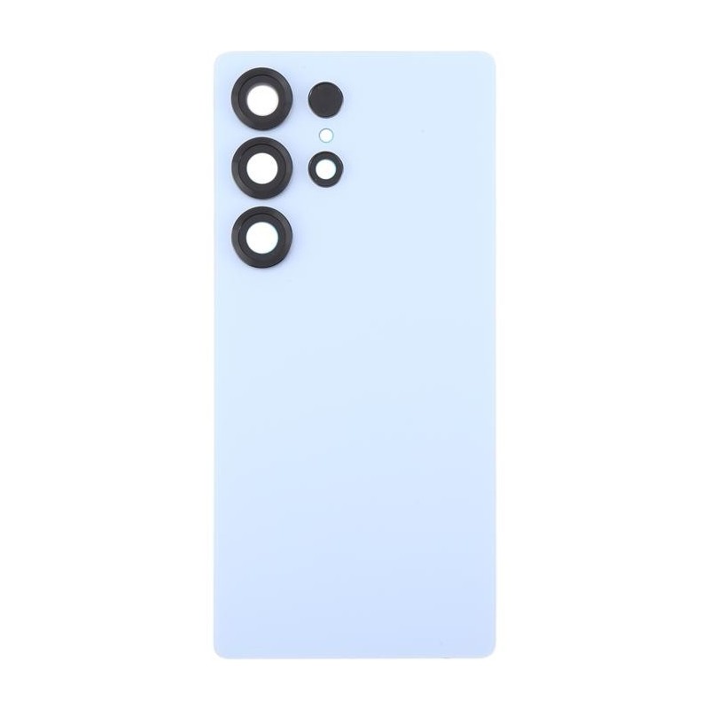 Samsung Samsung Galaxy S25 Ultra 5G S938 Cache Batterie Bleu +Lentille - (sans logo)