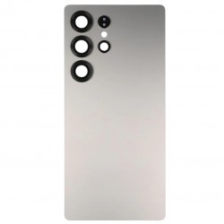 Samsung Samsung Galaxy S25 Ultra 5G S938 Cache Batterie Titane Gris + Lentille - (sans logo)