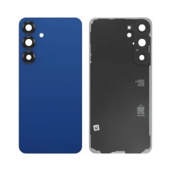 Samsung Samsung Galaxy S25 Plus 5G S936 - Cache Batterie Bleu Fonce + Lentille (sans logo)