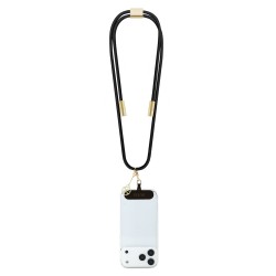Guess GUESS : Cordon 4G Charm avec câble de chargement USB-C/USB-C Noir