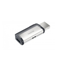 SanDisk : Clé USB 128 Go USB-A / USB-C Ultra Dual Drive 150 Mo/s