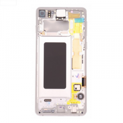 Samsung Châssis Samsung Galaxy S10 (G973F) Blanc
