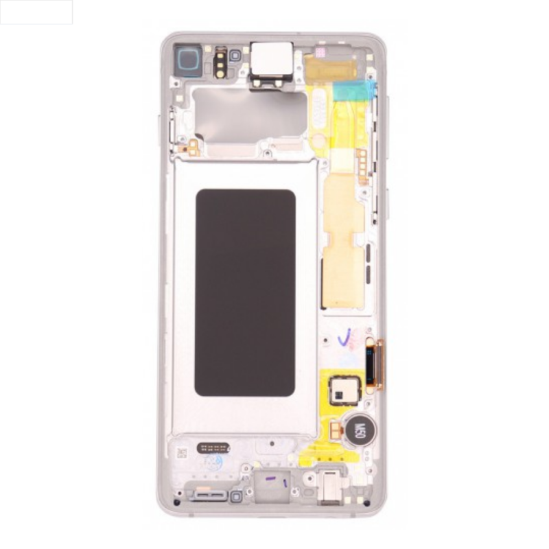 Samsung Châssis Samsung Galaxy S10 (G973F) Blanc