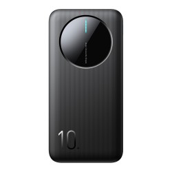 Joyroom PowerBank Joyroom JR-PBF12 Chargement Sans fil 10 000 mAh 2.4A / 2 Ports USB-A / 1Ports USB-C - Noir