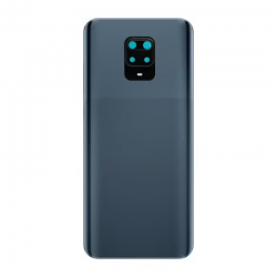 Xiaomi Vitre arrière Xiaomi Redmi Note 9 Pro 4G Noir + Adhesif (Sans Logo)