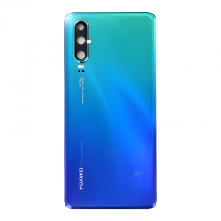 HUAWEI Vitre arrière Huawei P30 Bleu (Original Démonté) - Grade A