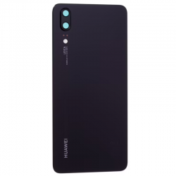 HUAWEI Vitre arrière Huawei P20 Noir (Original Démonté) - Grade A