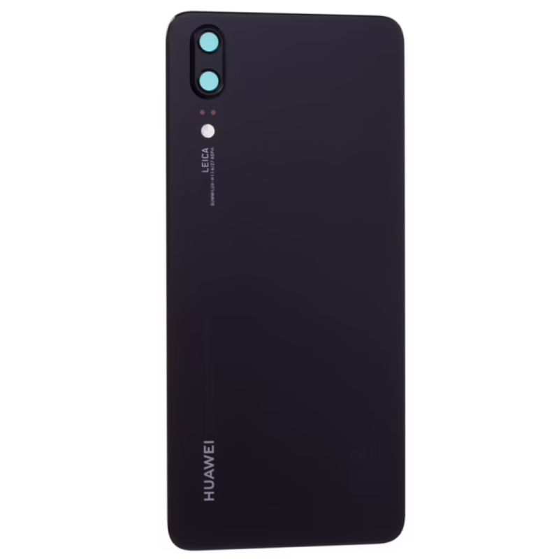 HUAWEI Vitre arrière Huawei P20 Noir (Original Démonté) - Grade A