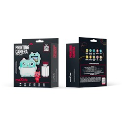 Maxlife : Camera D impression - Bleue (MXPC-100) Maxlife : Camera D impression - Bleue (MXPC-100)