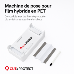 CUT & PROTECT Machine pour pose de films Hybrides et Films Absorption des chocs