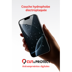 CUT & PROTECT Pack De 5 Films Cut & Protect Hybrides en PET très épais (0.35mm) ( smartphones plats uniquement )