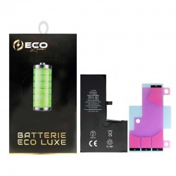 Apple Batterie iPhone XS 3.82V/2658mAh + Adhésifs - Puce Ti (ECO Luxe) Alternative d'origine