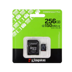 Kingston Micro SD 256 GB KINGSTON Class 10 SDCS3/256BGB