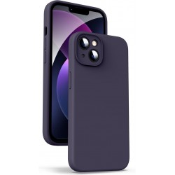 Apple IPHONE 15 PRO MAX - Coque Violette avec Protection de la Lentille (Sous Blister)